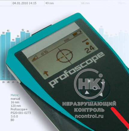 Прибор для обнаружения арматурных стержней Profoscope + [фото №1]